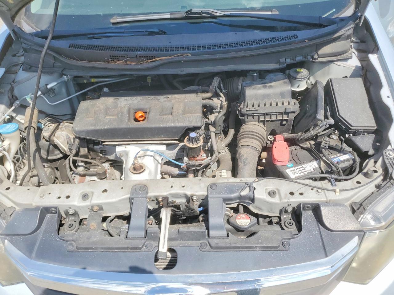 2012 Honda Civic Lx Blue vin: 2HGFB2F51CH587670