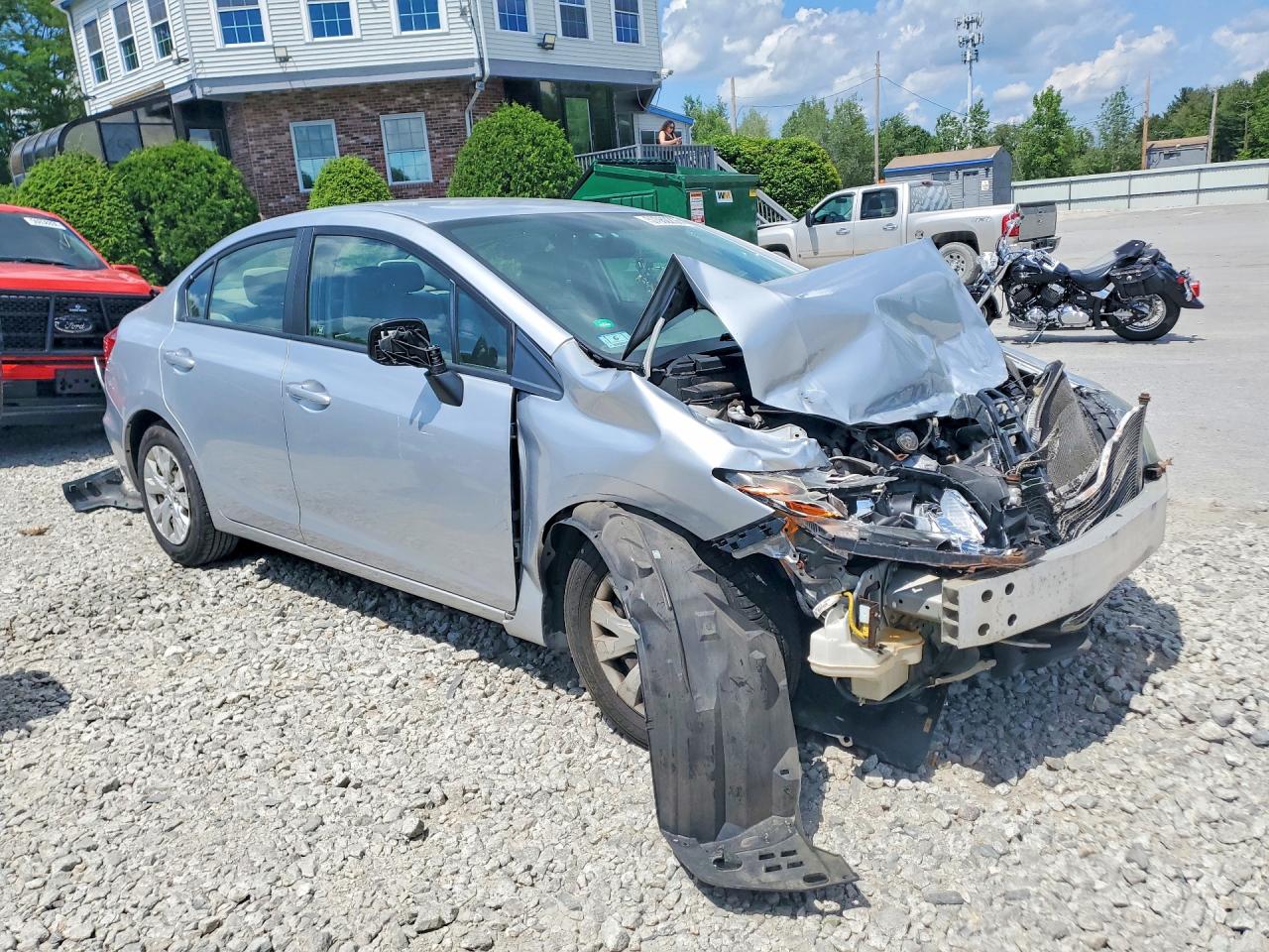 2012 Honda Civic Lx Серебряный vin: 2HGFB2F51CH597700