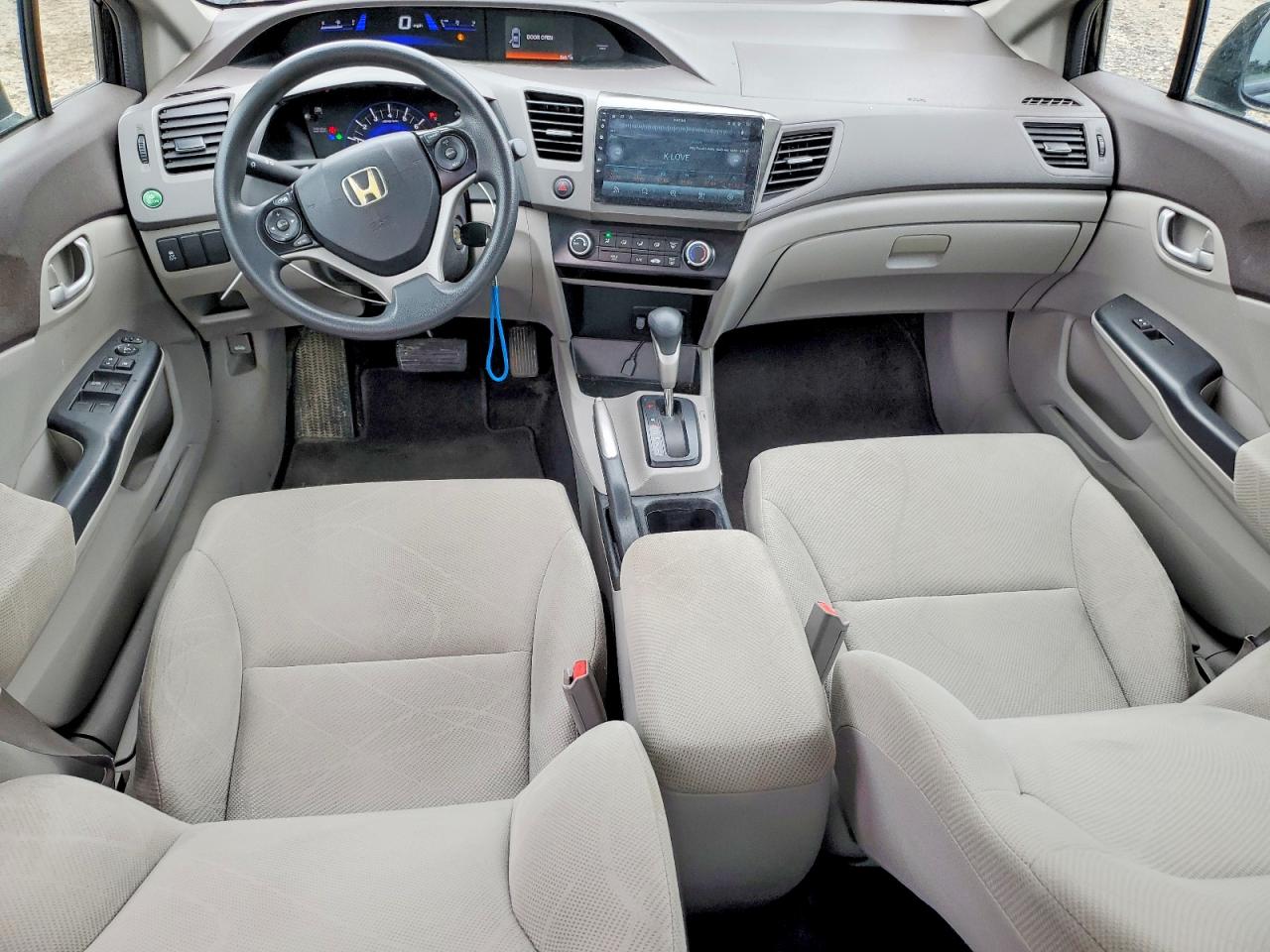 2012 Honda Civic Lx Черный vin: 2HGFB2F51CH599110