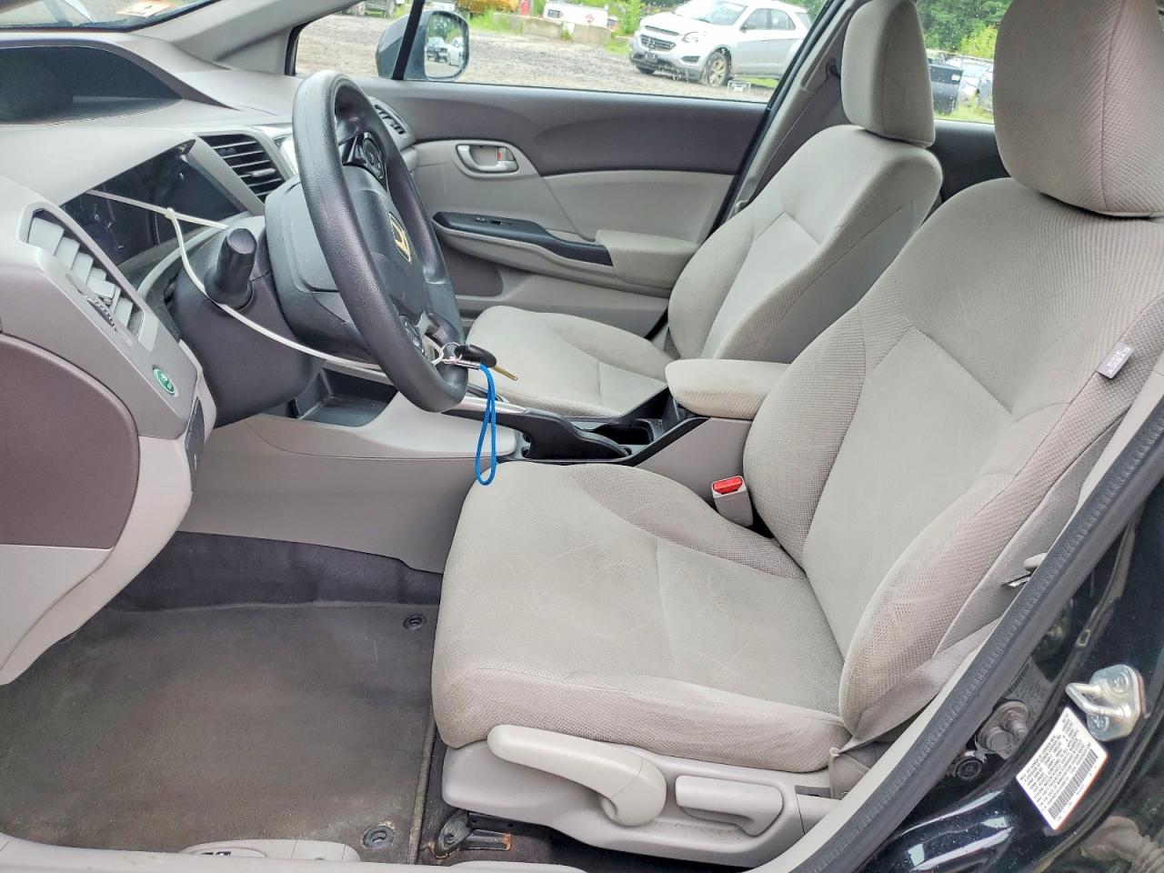 2012 Honda Civic Lx Черный vin: 2HGFB2F51CH599110