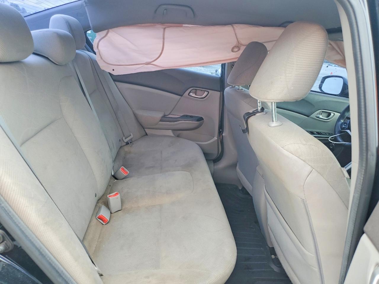 2012 Honda Civic Lx Черный vin: 2HGFB2F51CH609411