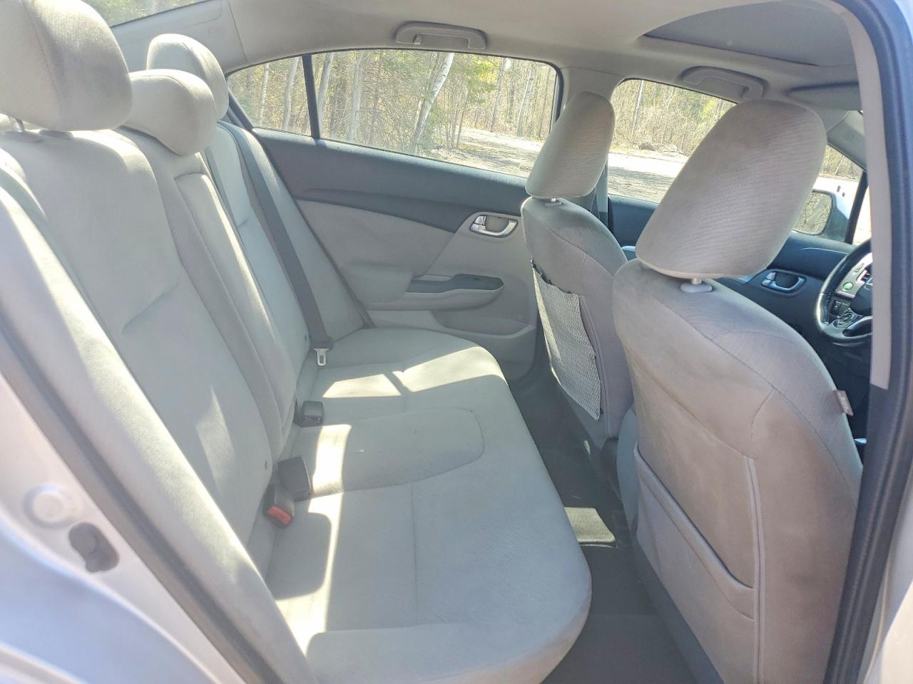 2013 Honda Civic Lx Silver vin: 2HGFB2F51DH004211