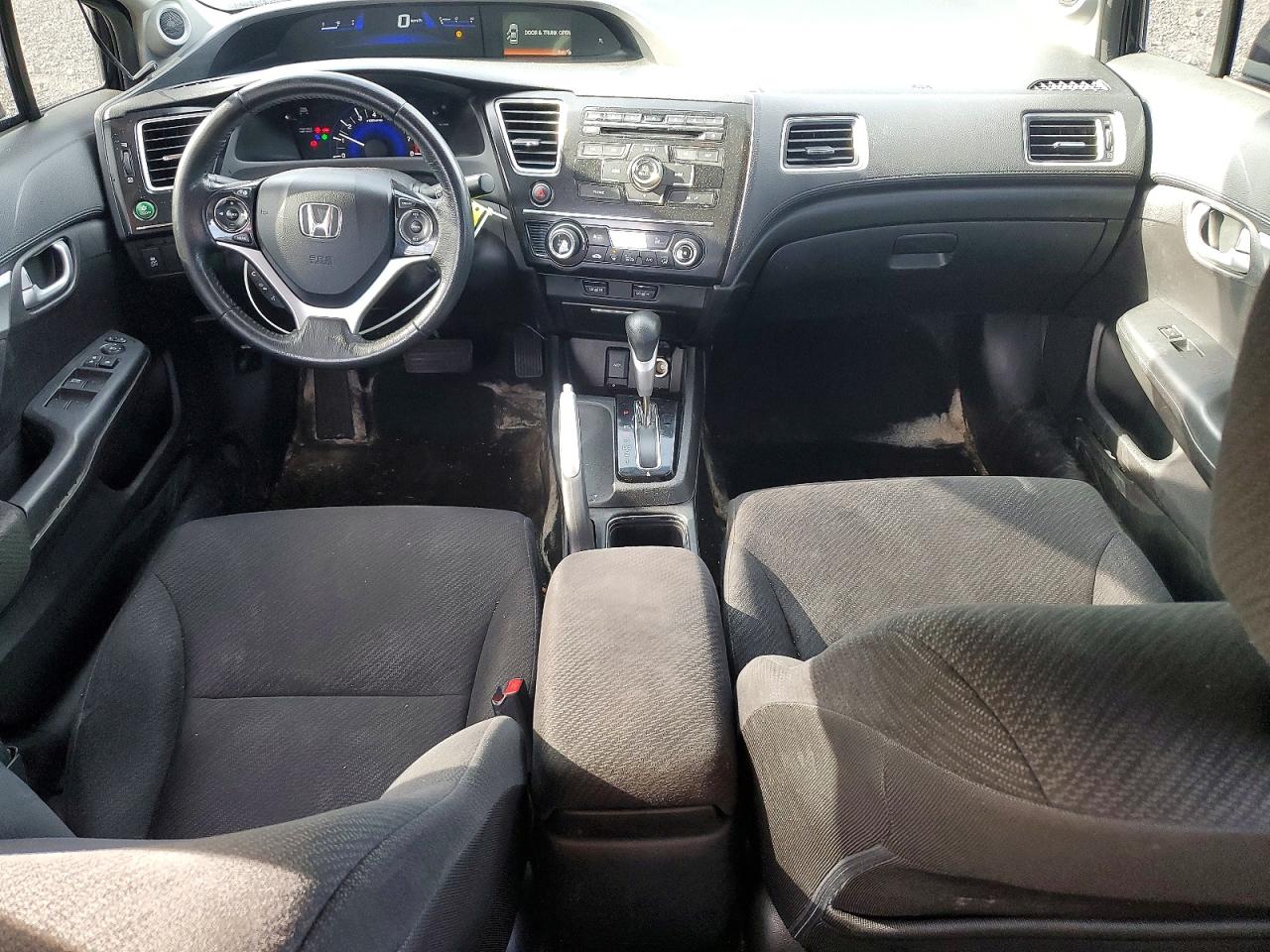 2013 Honda Civic Lx Black vin: 2HGFB2F51DH036821
