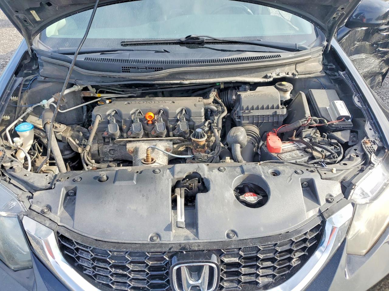 2013 Honda Civic Lx Black vin: 2HGFB2F51DH036821