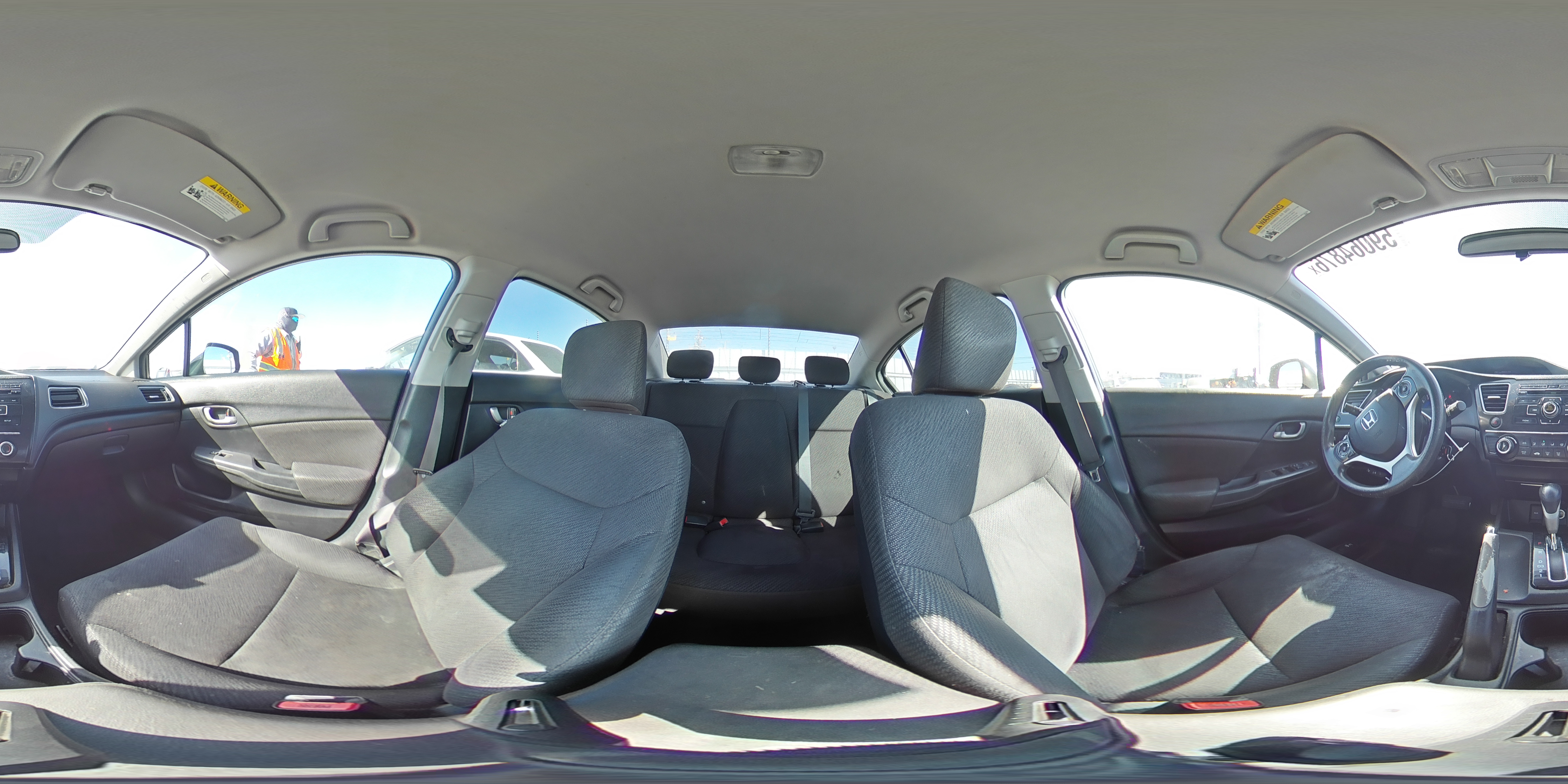 2013 Honda Civic Lx Charcoal vin: 2HGFB2F51DH528149