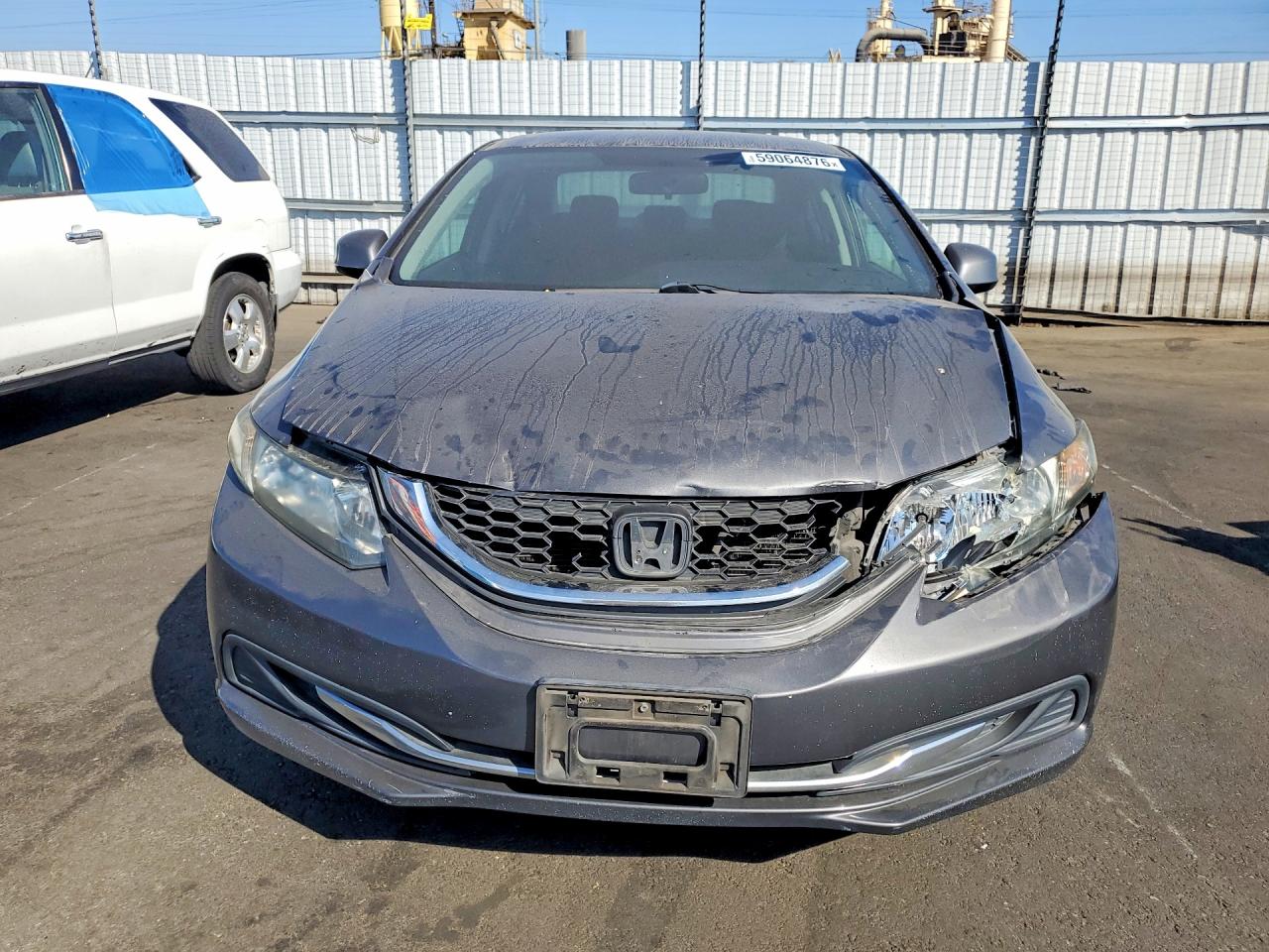 2013 Honda Civic Lx Charcoal vin: 2HGFB2F51DH528149