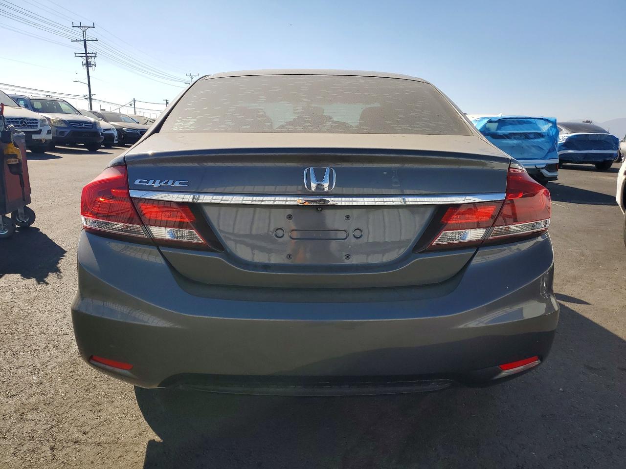 2013 Honda Civic Lx Charcoal vin: 2HGFB2F51DH528149
