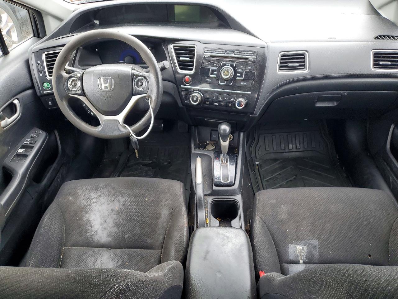2013 Honda Civic Lx Серый vin: 2HGFB2F51DH539426