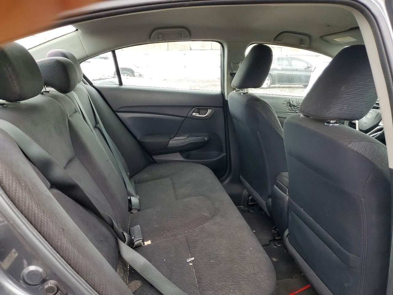 2013 Honda Civic Lx Серый vin: 2HGFB2F51DH539426