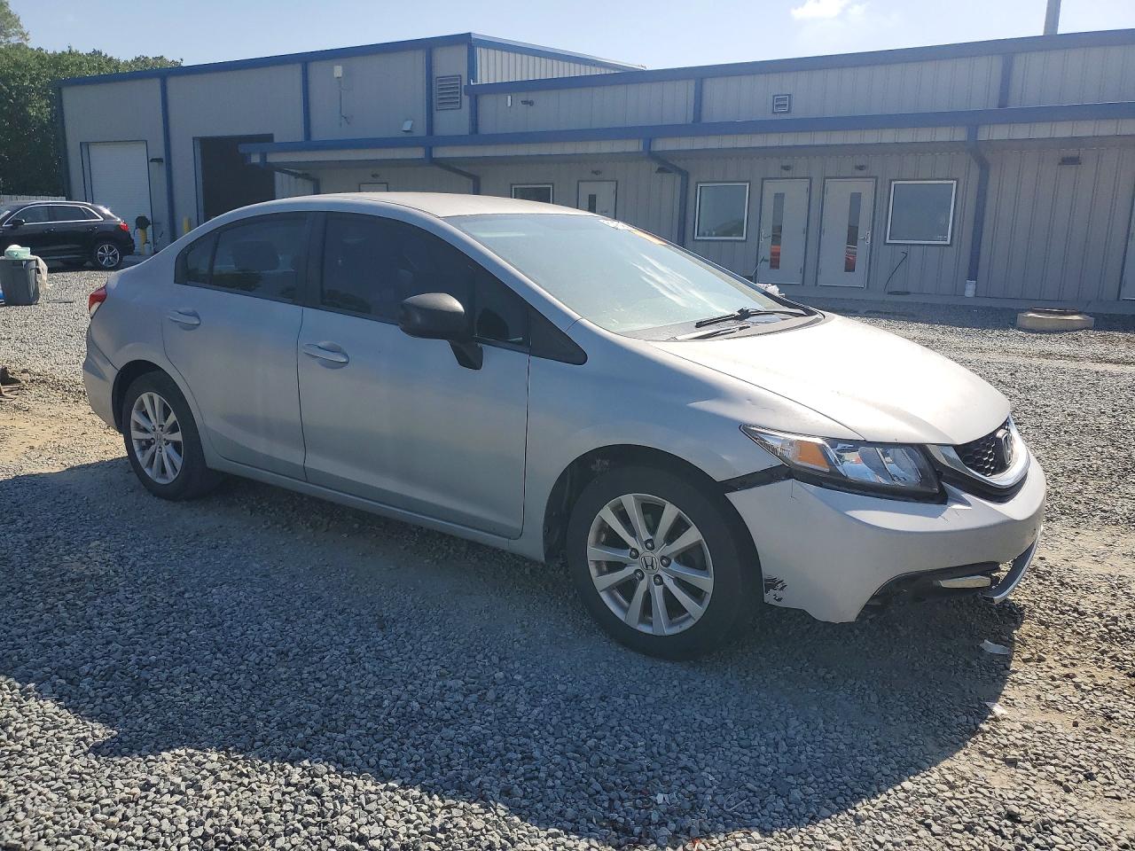 2013 Honda Civic Lx Серебряный vin: 2HGFB2F51DH545128