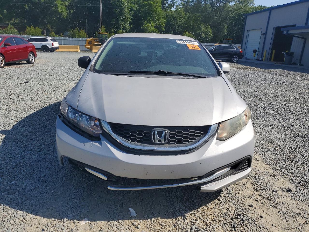 2013 Honda Civic Lx Серебряный vin: 2HGFB2F51DH545128