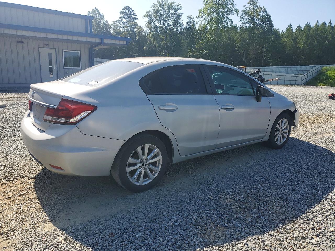 2013 Honda Civic Lx Серебряный vin: 2HGFB2F51DH545128