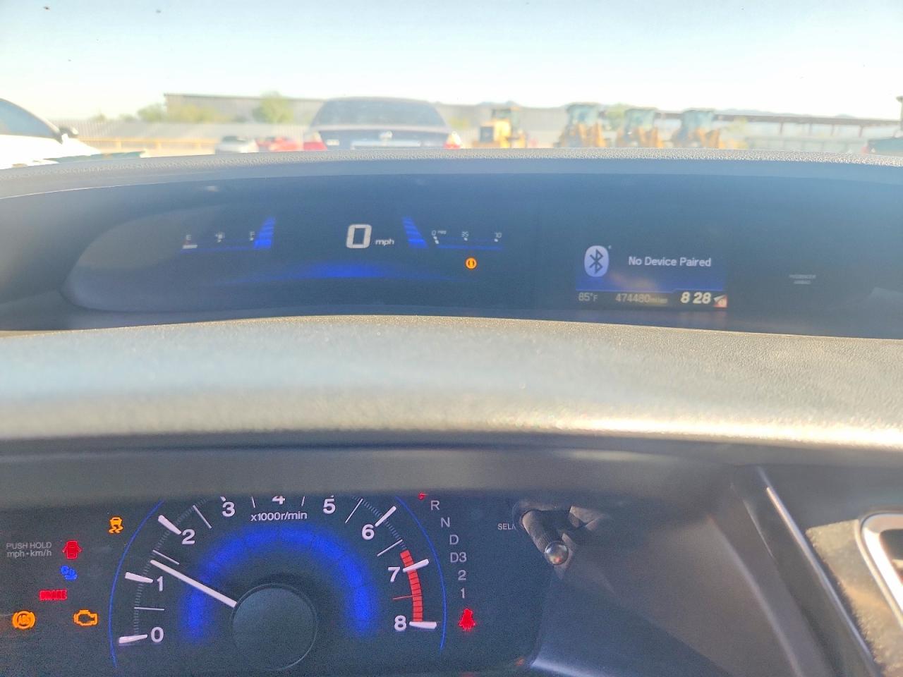 2013 Honda Civic Lx Brown vin: 2HGFB2F51DH556193