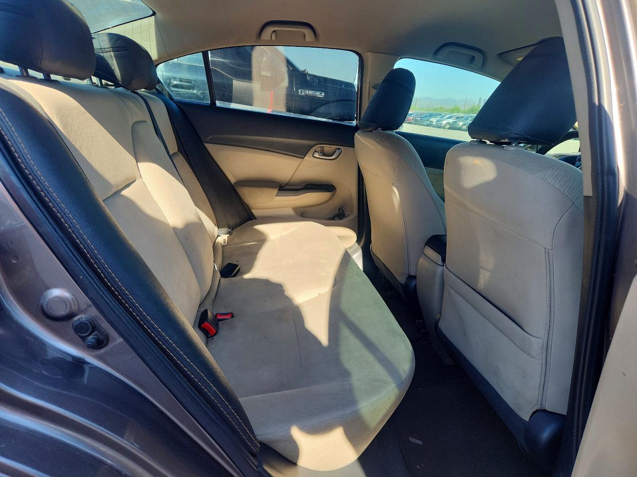 2013 Honda Civic Lx Brown vin: 2HGFB2F51DH556193