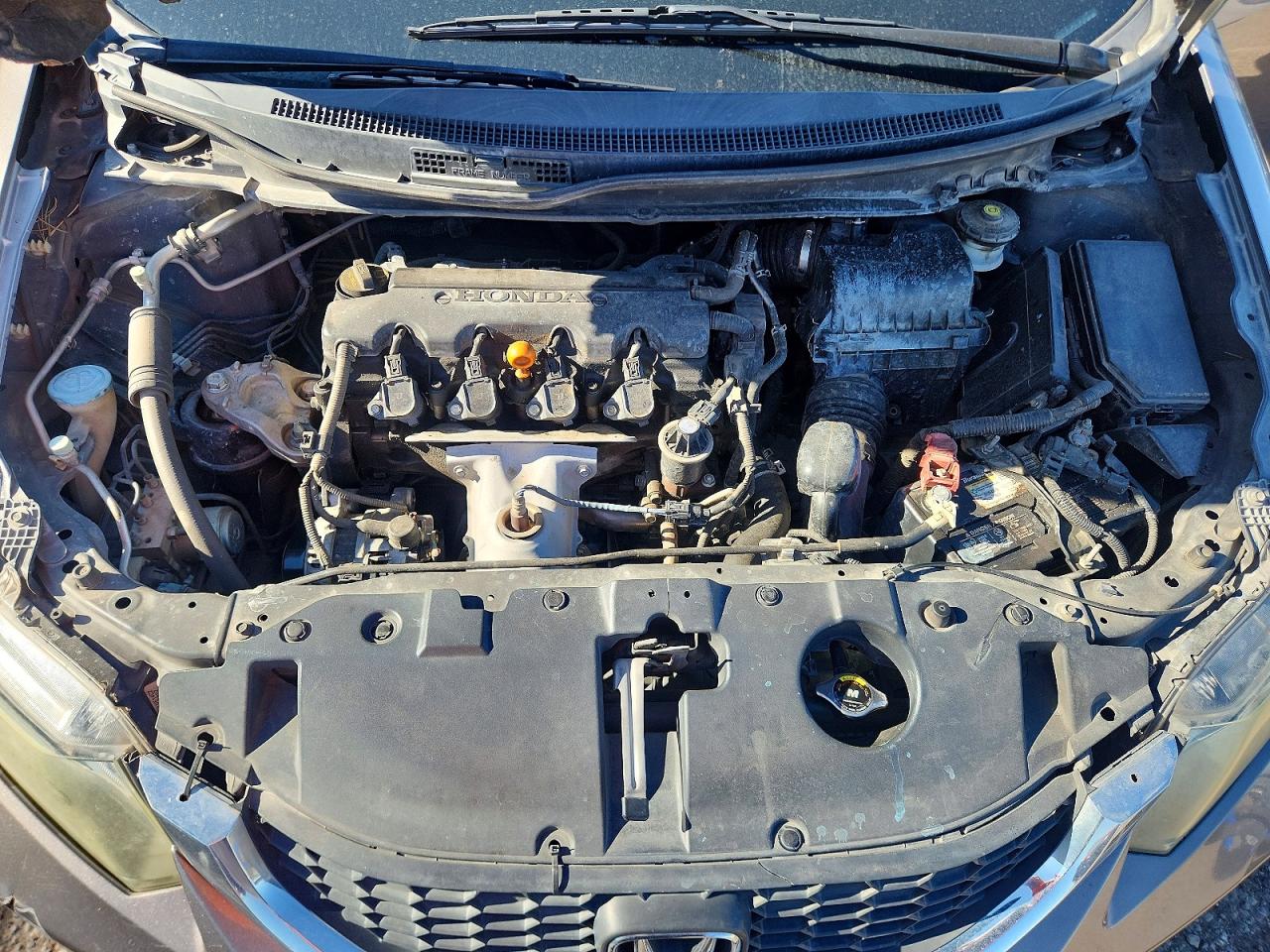 2013 Honda Civic Lx Brown vin: 2HGFB2F51DH556193