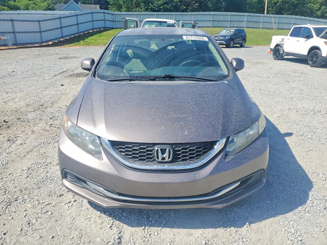 2013 Honda Civic Lx Brown vin: 2HGFB2F51DH565184