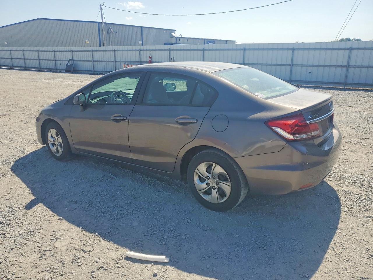 2013 Honda Civic Lx Brown vin: 2HGFB2F51DH565184