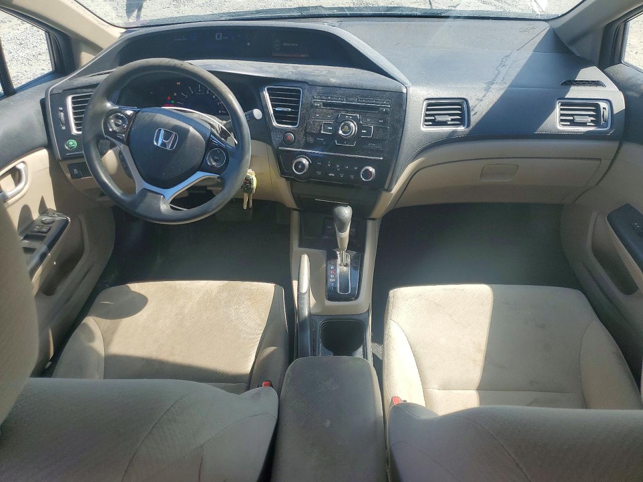 2013 Honda Civic Lx Brown vin: 2HGFB2F51DH565184