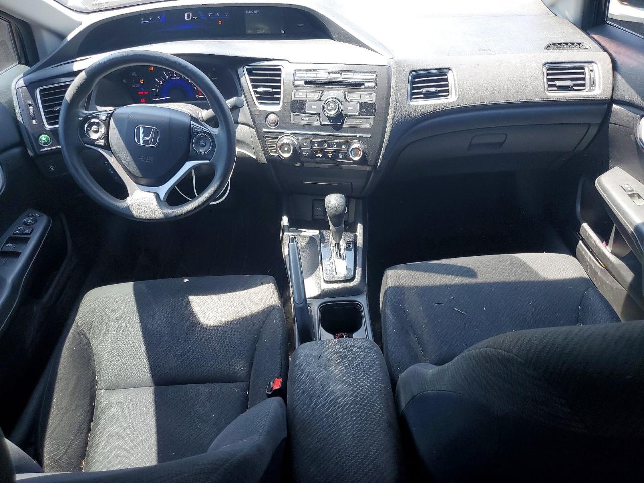 2013 Honda Civic Lx Gray vin: 2HGFB2F51DH570952