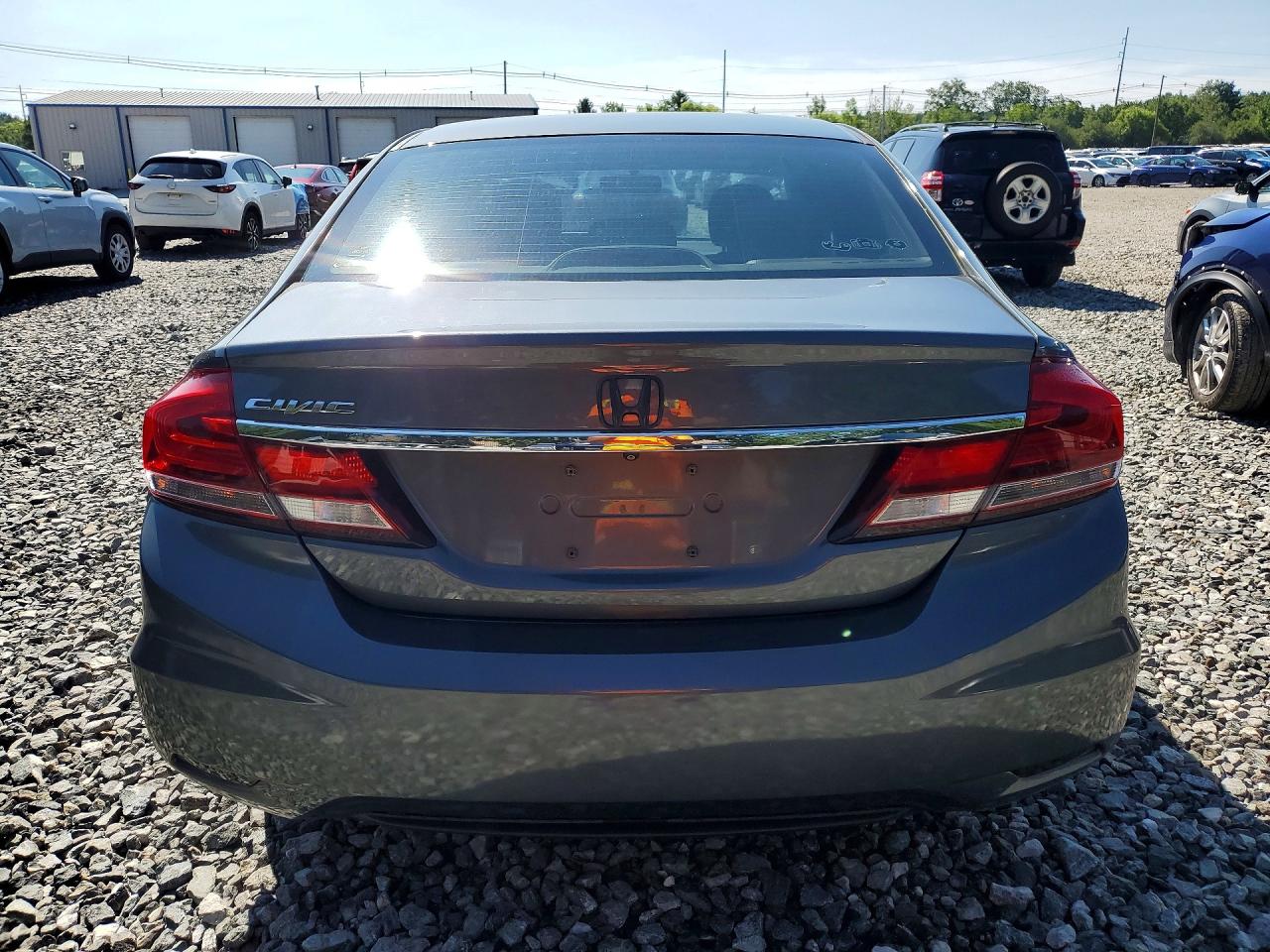 2013 Honda Civic Lx Black vin: 2HGFB2F51DH576279
