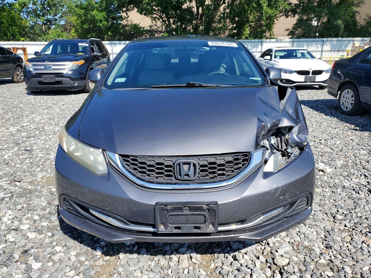 2013 Honda Civic Lx Black vin: 2HGFB2F51DH576279