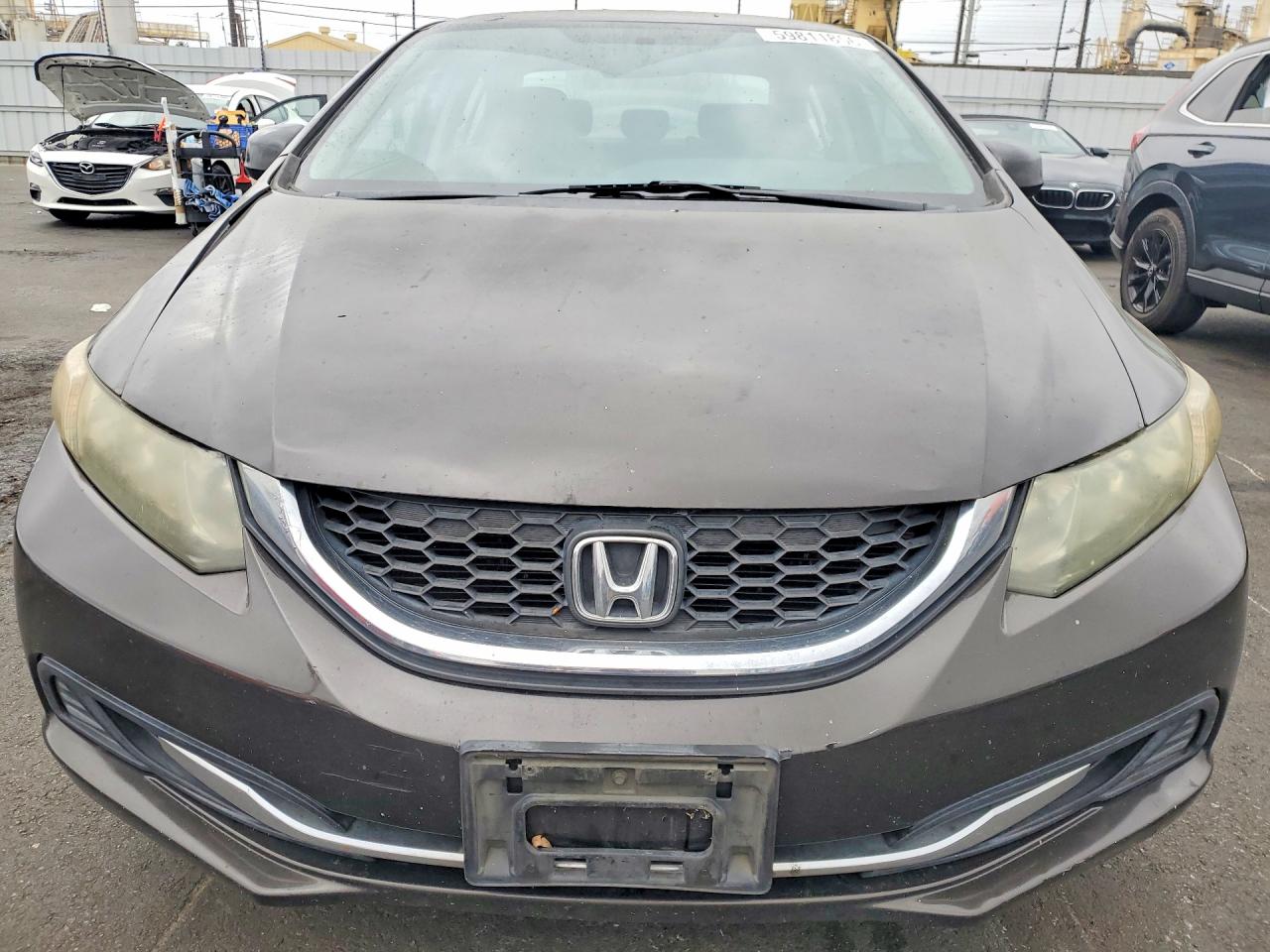 2013 Honda Civic Lx Black vin: 2HGFB2F51DH577433