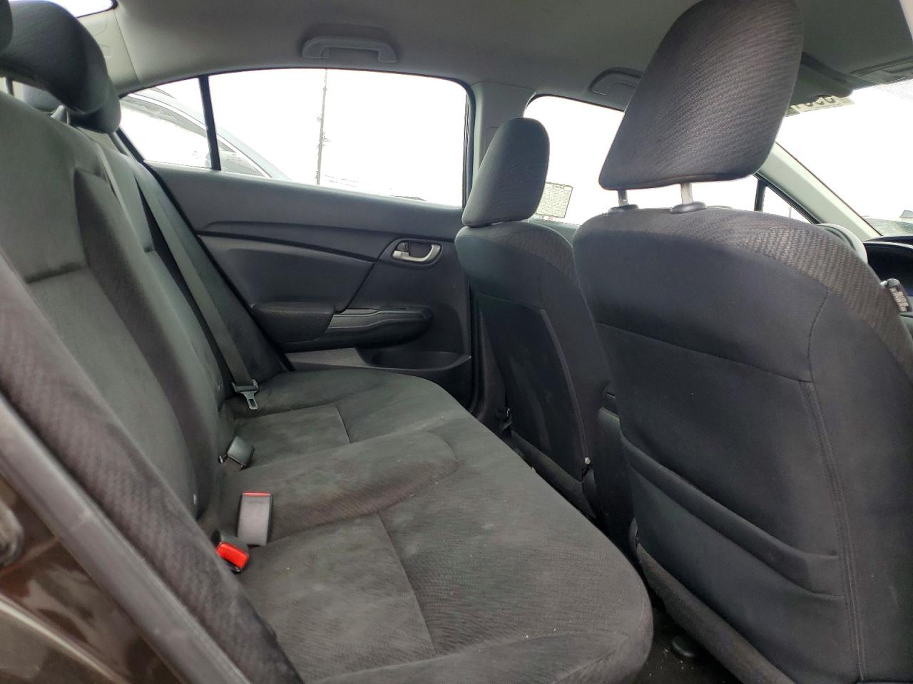 2013 Honda Civic Lx Black vin: 2HGFB2F51DH577433