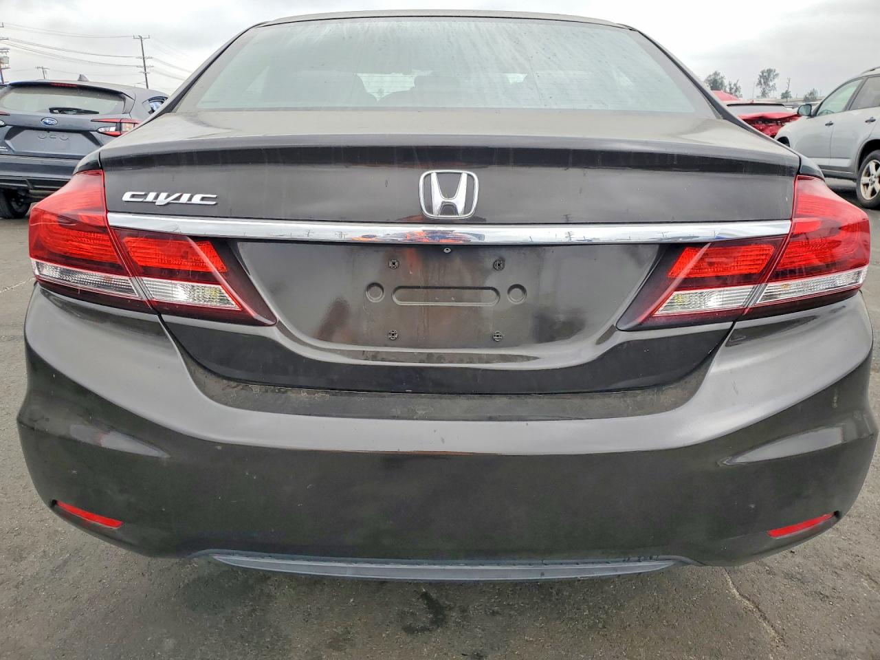 2013 Honda Civic Lx Black vin: 2HGFB2F51DH577433