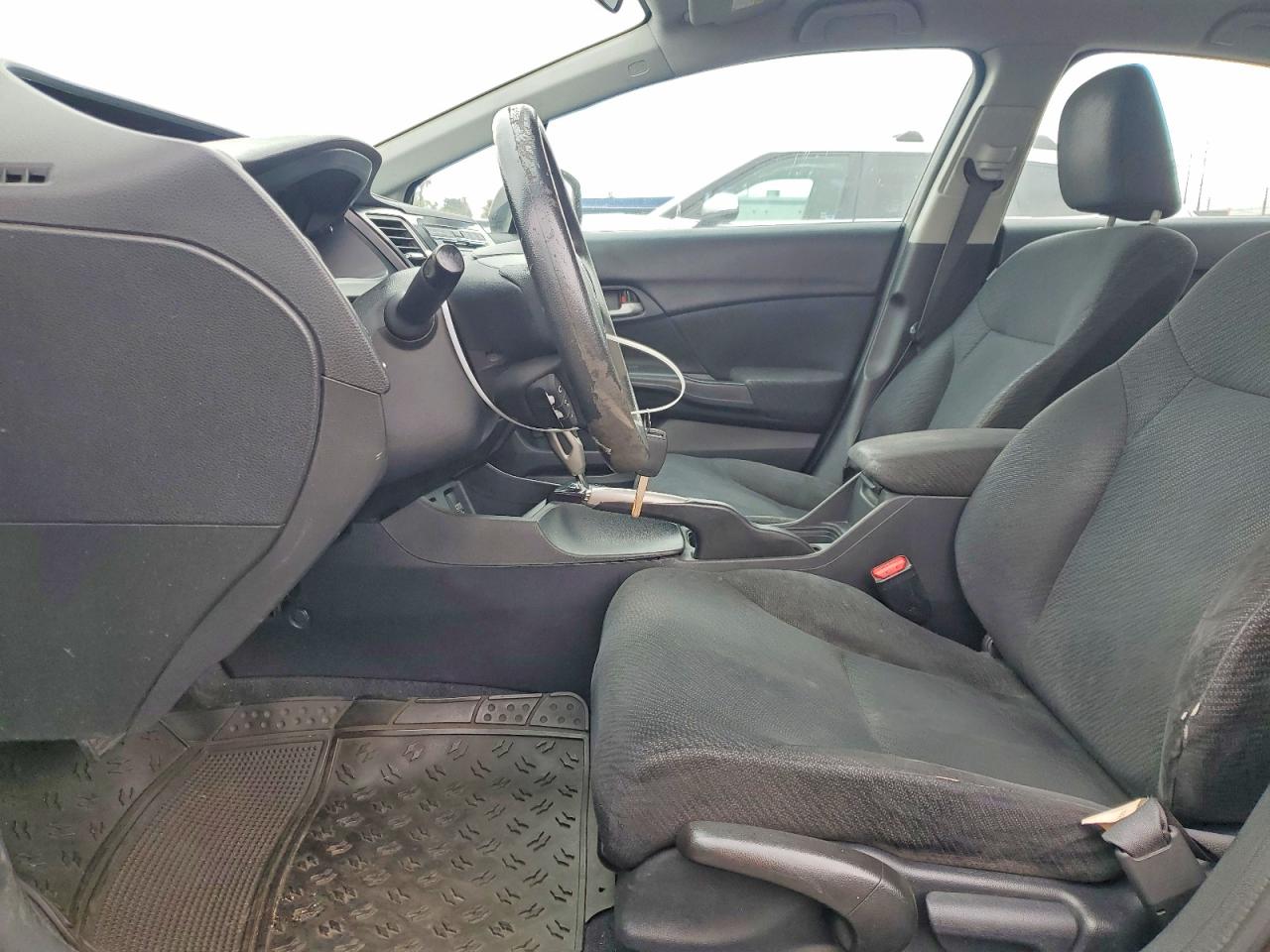 2013 Honda Civic Lx Black vin: 2HGFB2F51DH577433