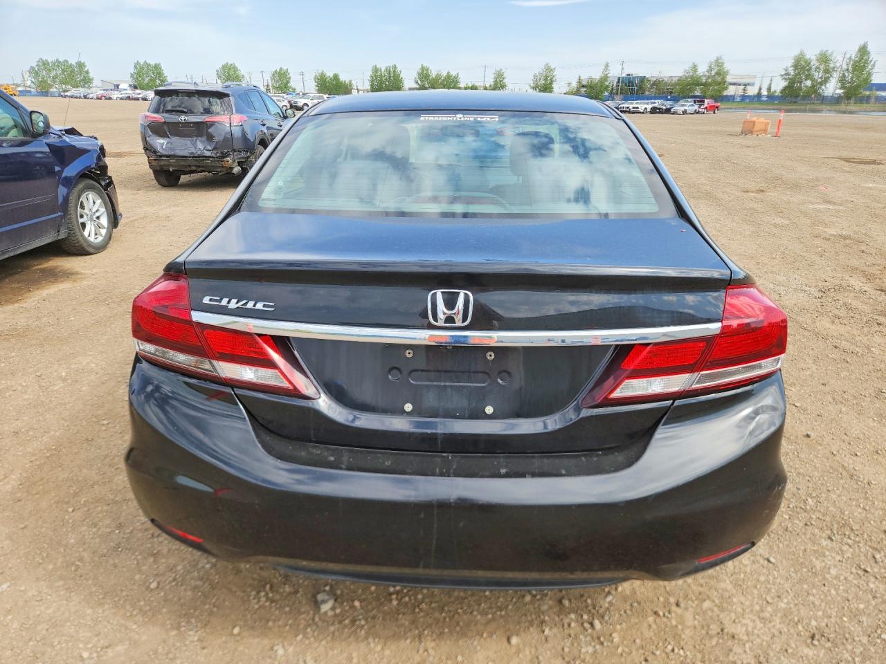 2014 Honda Civic Lx Black vin: 2HGFB2F51EH044872