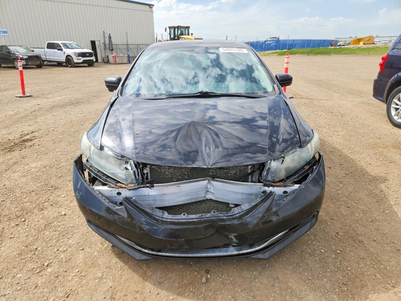 2014 Honda Civic Lx Black vin: 2HGFB2F51EH044872