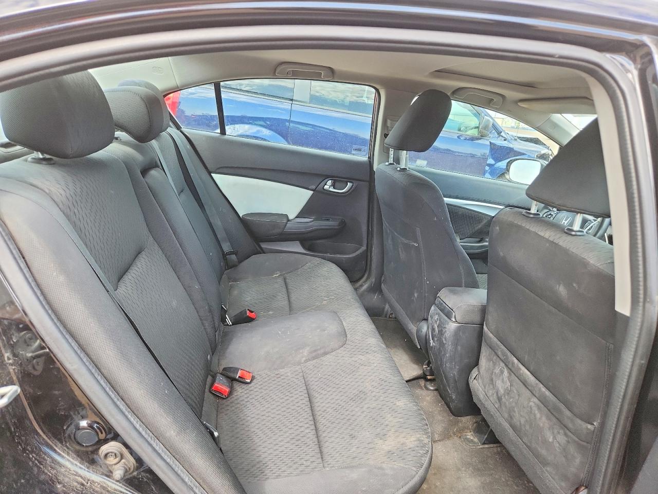 2014 Honda Civic Lx Black vin: 2HGFB2F51EH044872