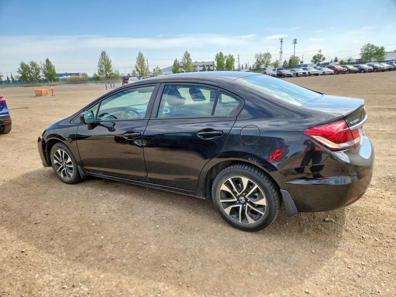 2014 Honda Civic Lx Black vin: 2HGFB2F51EH044872