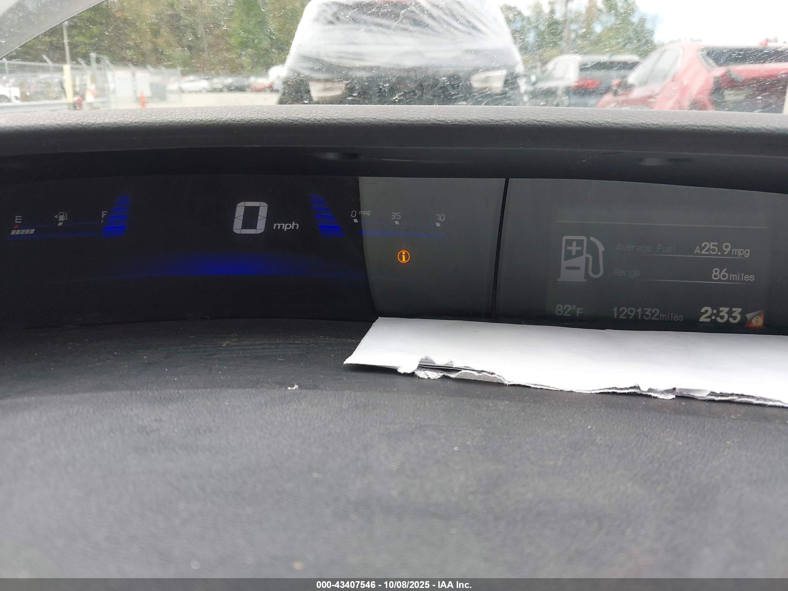 2014 Honda Civic Lx Коричневый vin: 2HGFB2F51EH515628