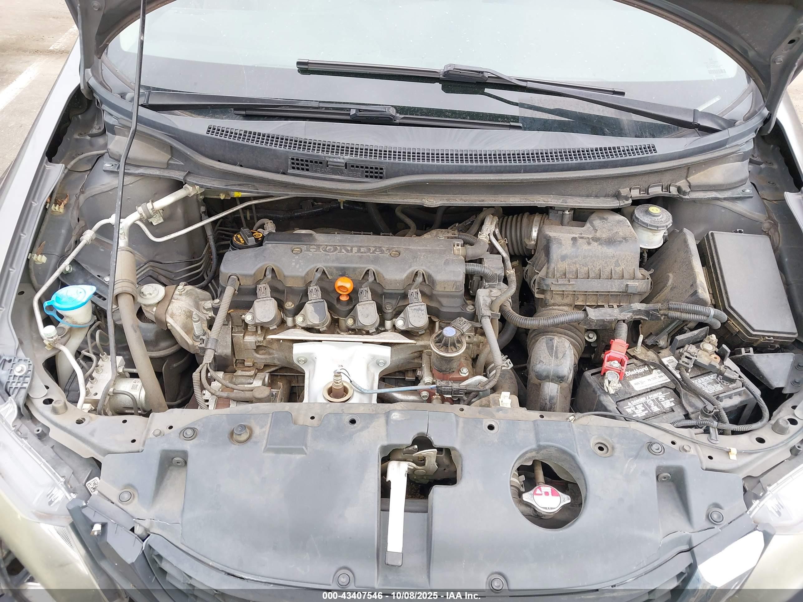 2014 Honda Civic Lx Коричневый vin: 2HGFB2F51EH515628
