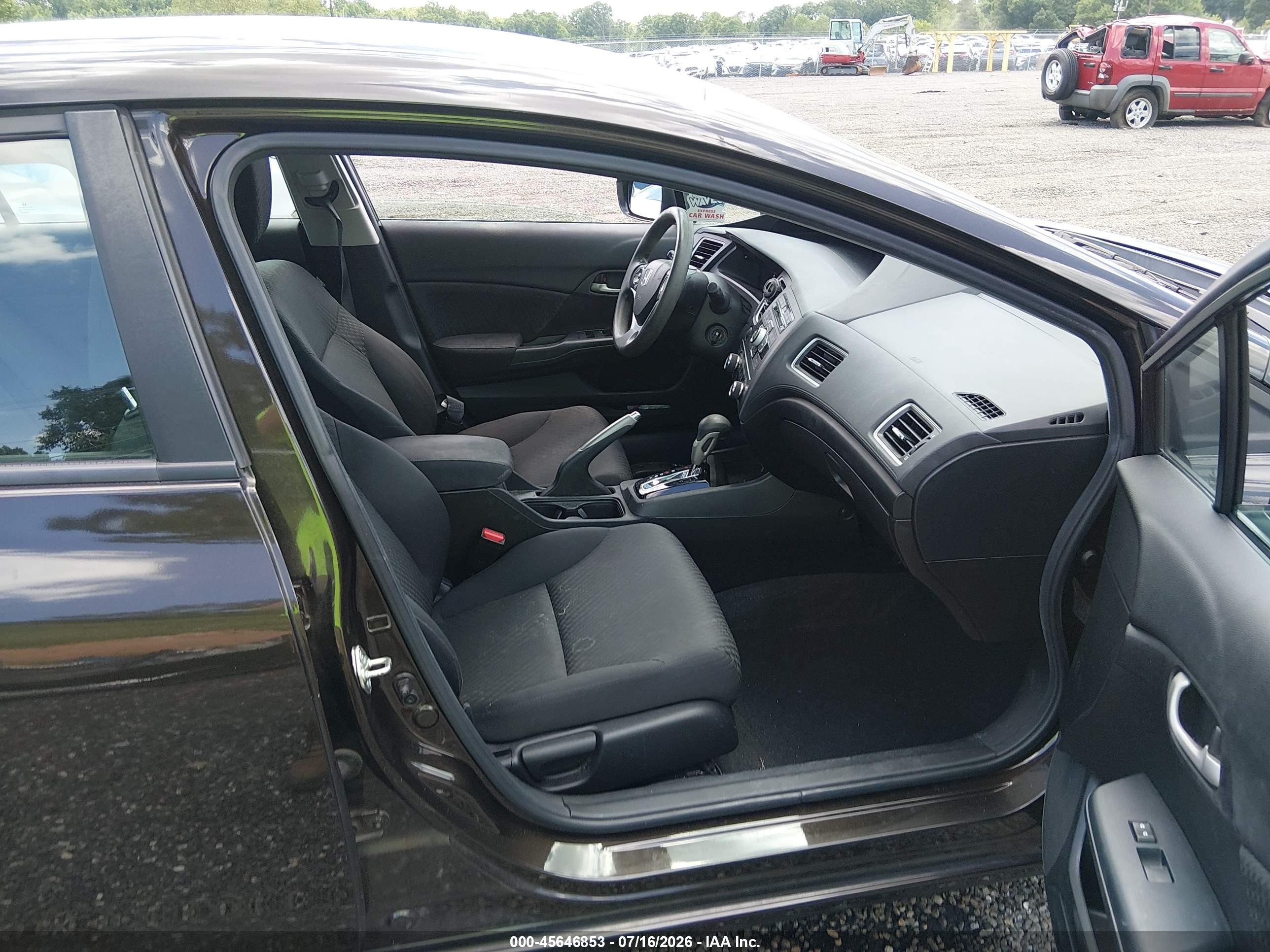 2014 Honda Civic Lx Brown vin: 2HGFB2F51EH519372