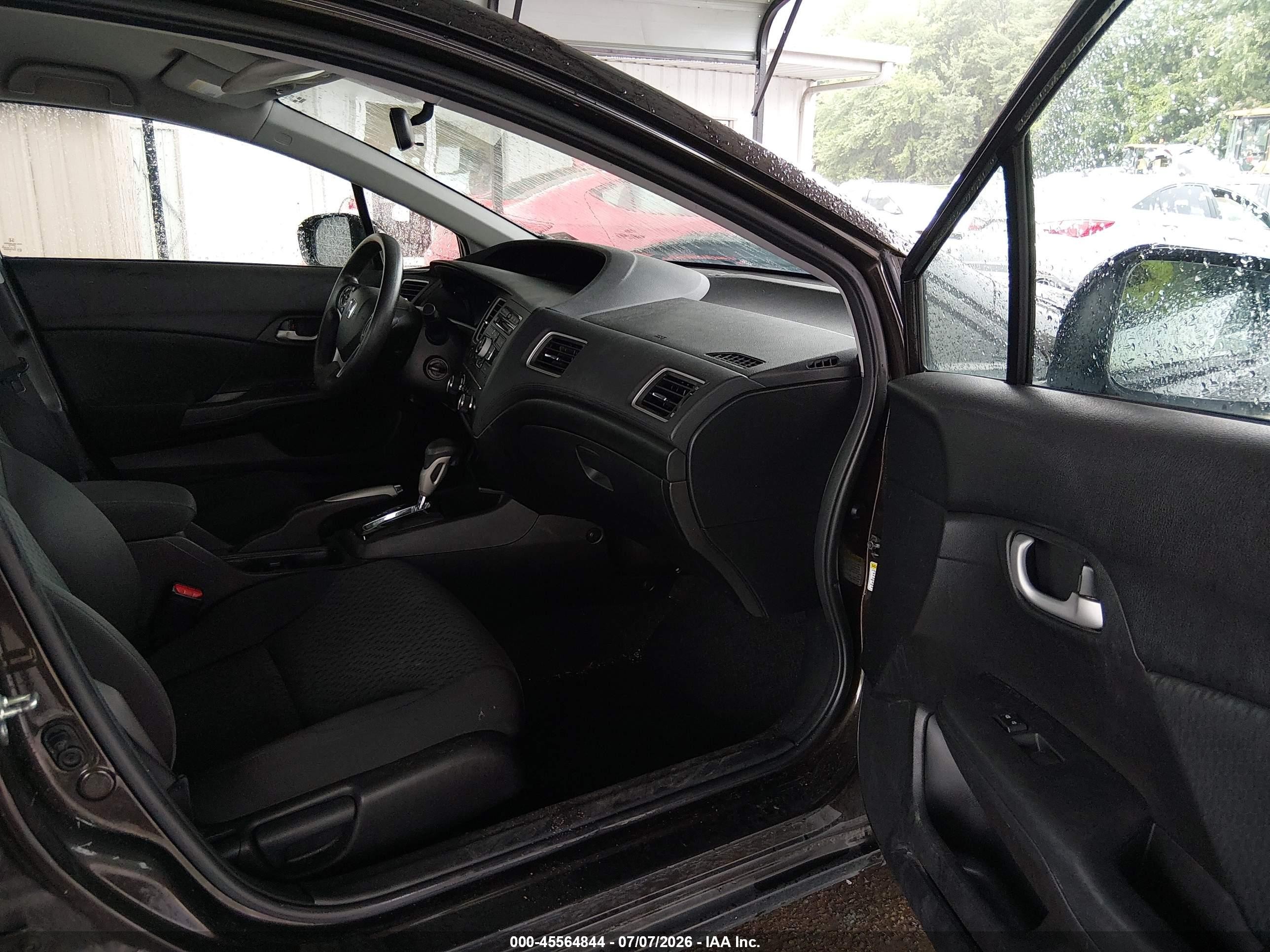 2014 Honda Civic Lx Brown vin: 2HGFB2F51EH521249