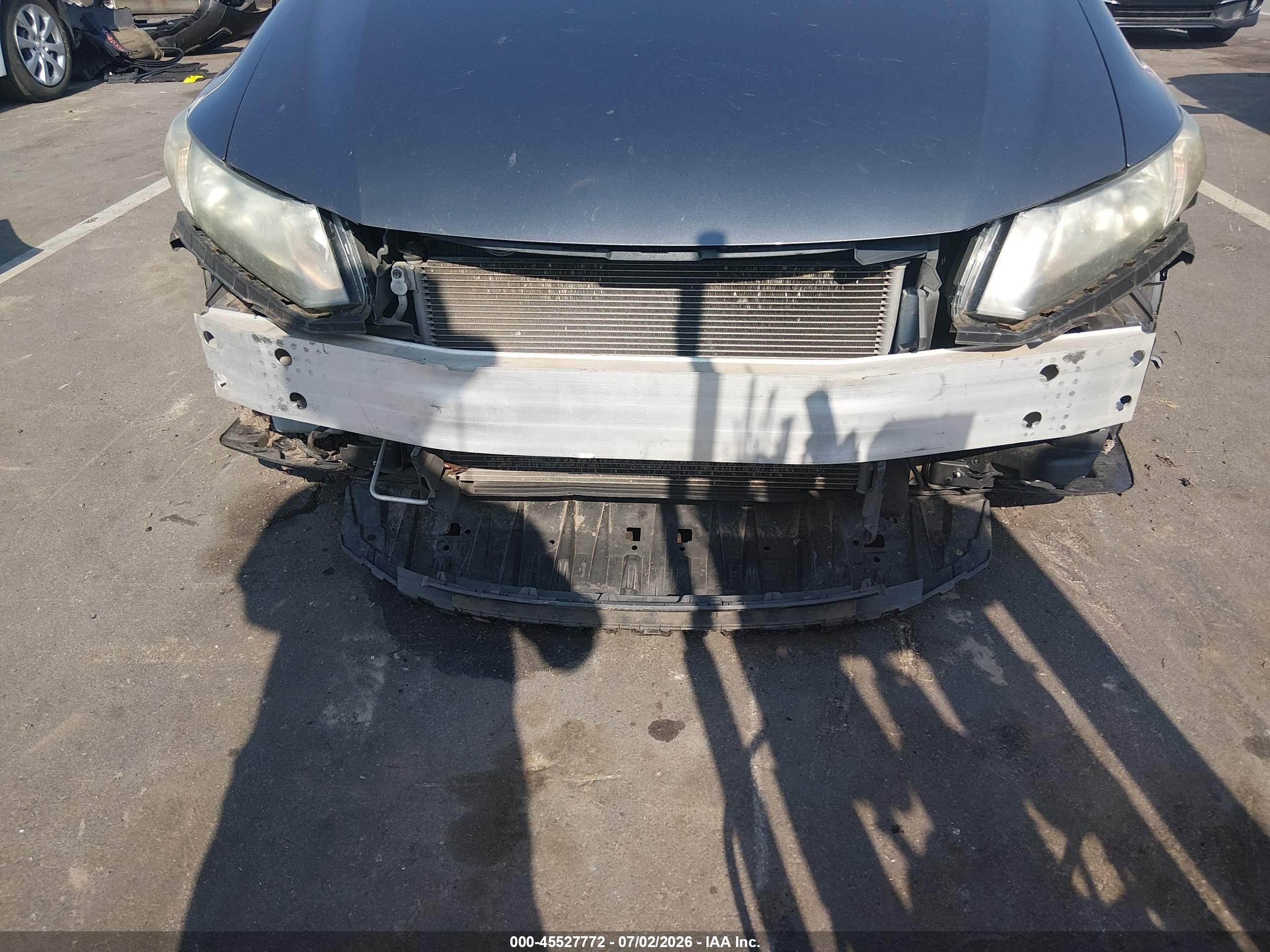 2014 Honda Civic Lx Gray vin: 2HGFB2F51EH528024