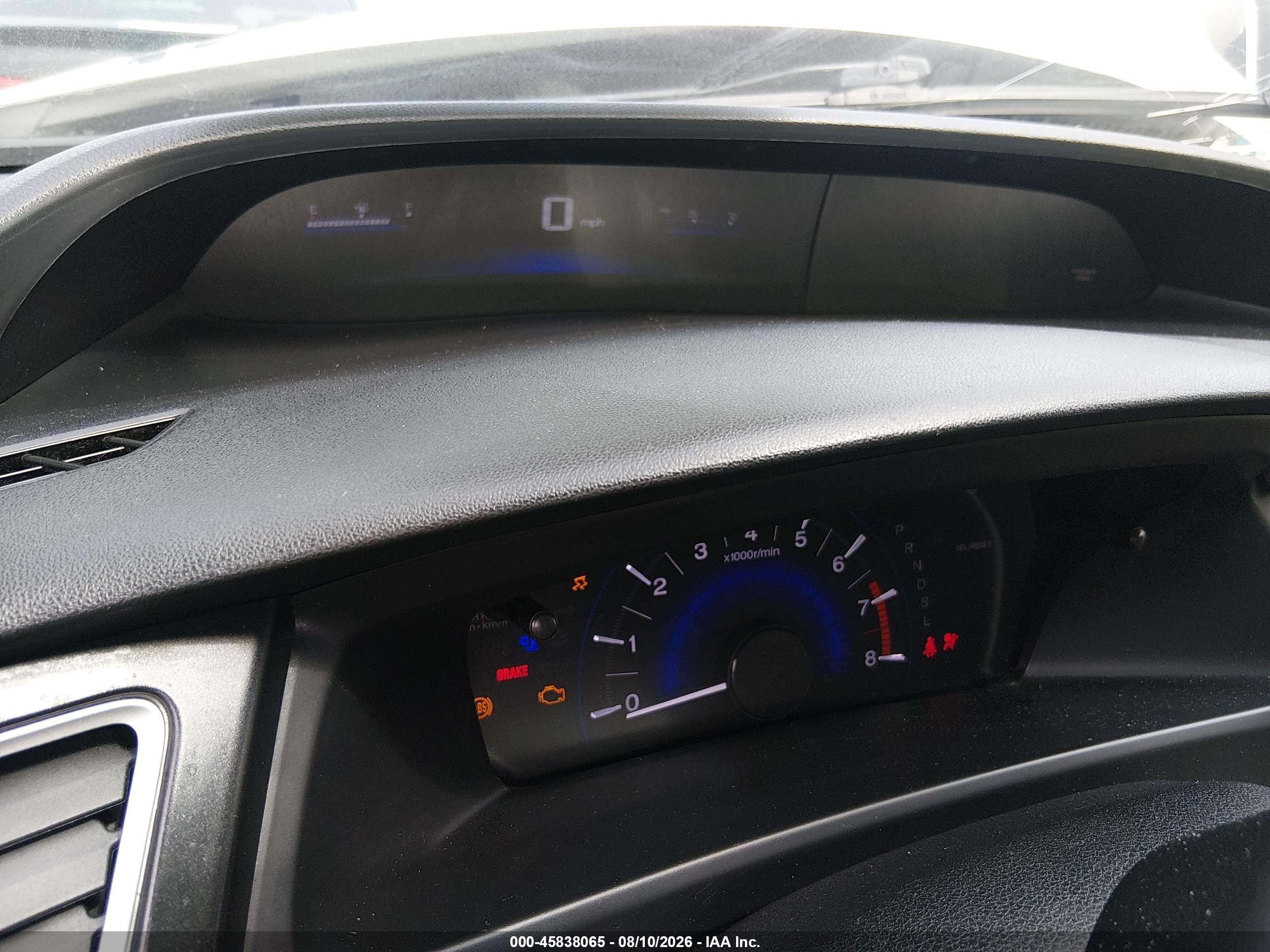 2014 Honda Civic Lx White vin: 2HGFB2F51EH540139