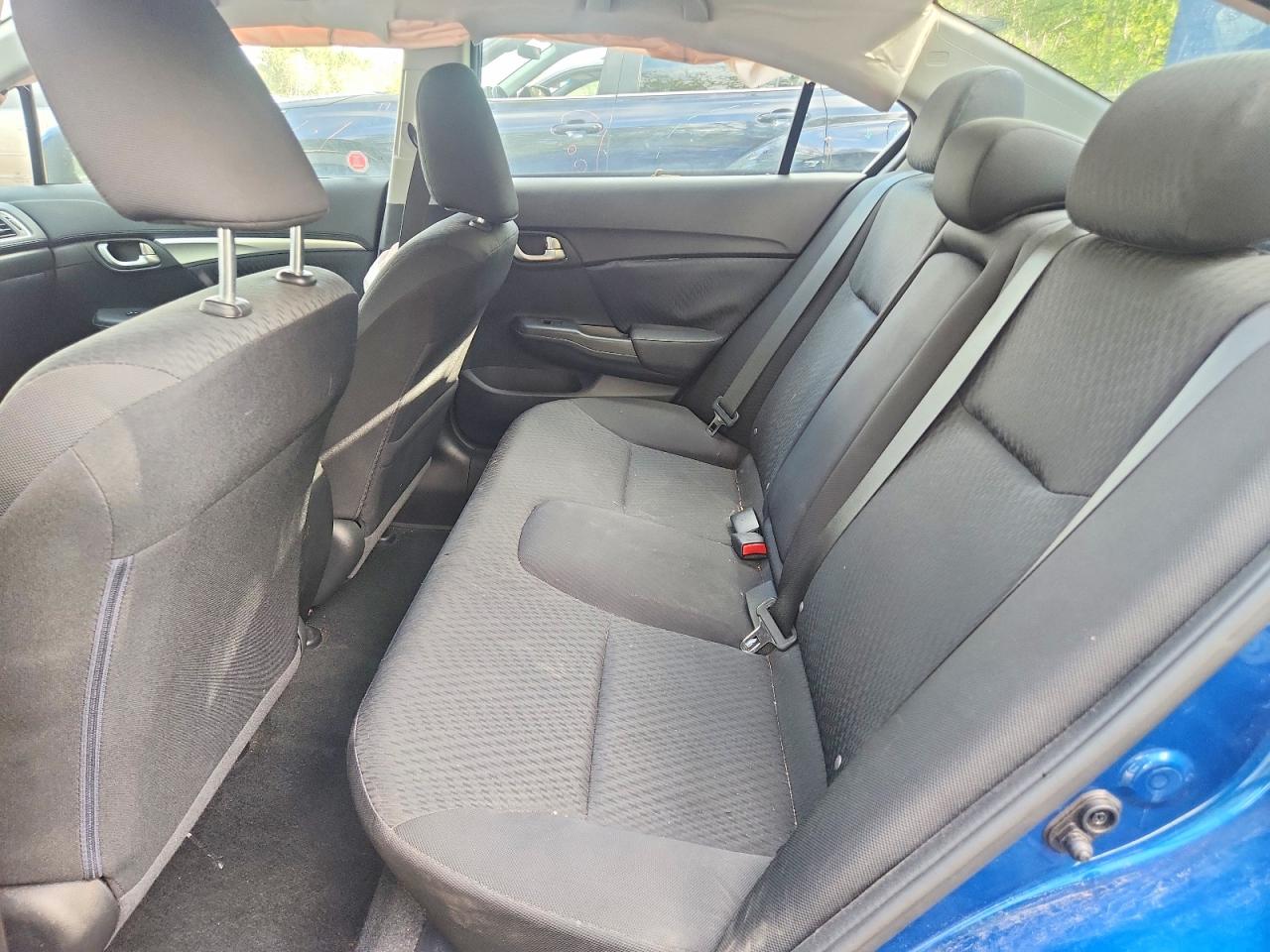 2015 Honda Civic Lx Blue vin: 2HGFB2F51FH008312