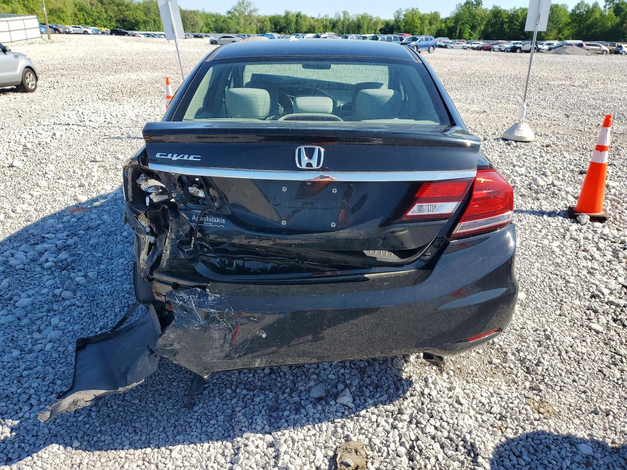 2015 Honda Civic Black vin: 2HGFB2F51FH506980