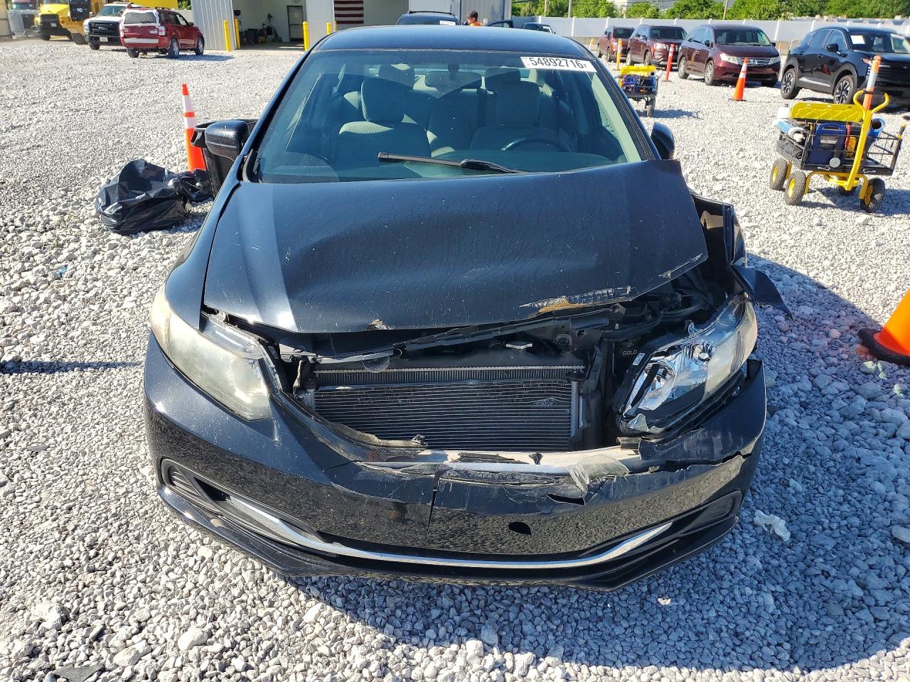 2015 Honda Civic Black vin: 2HGFB2F51FH506980