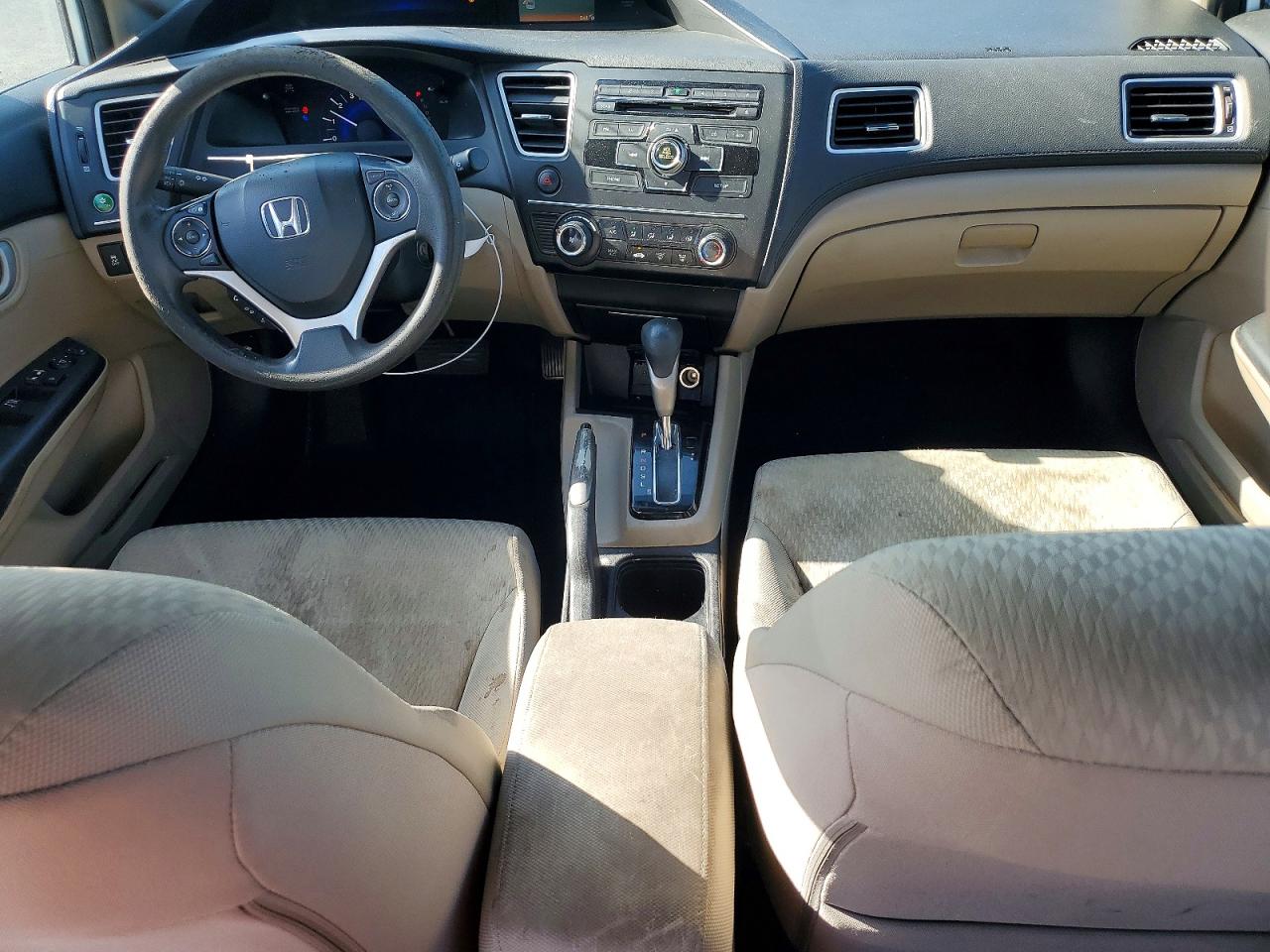 2015 Honda Civic Lx White vin: 2HGFB2F51FH512018