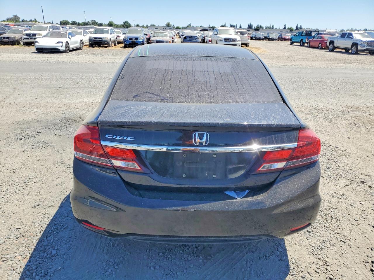 2015 Honda Civic Lx Black vin: 2HGFB2F51FH512682