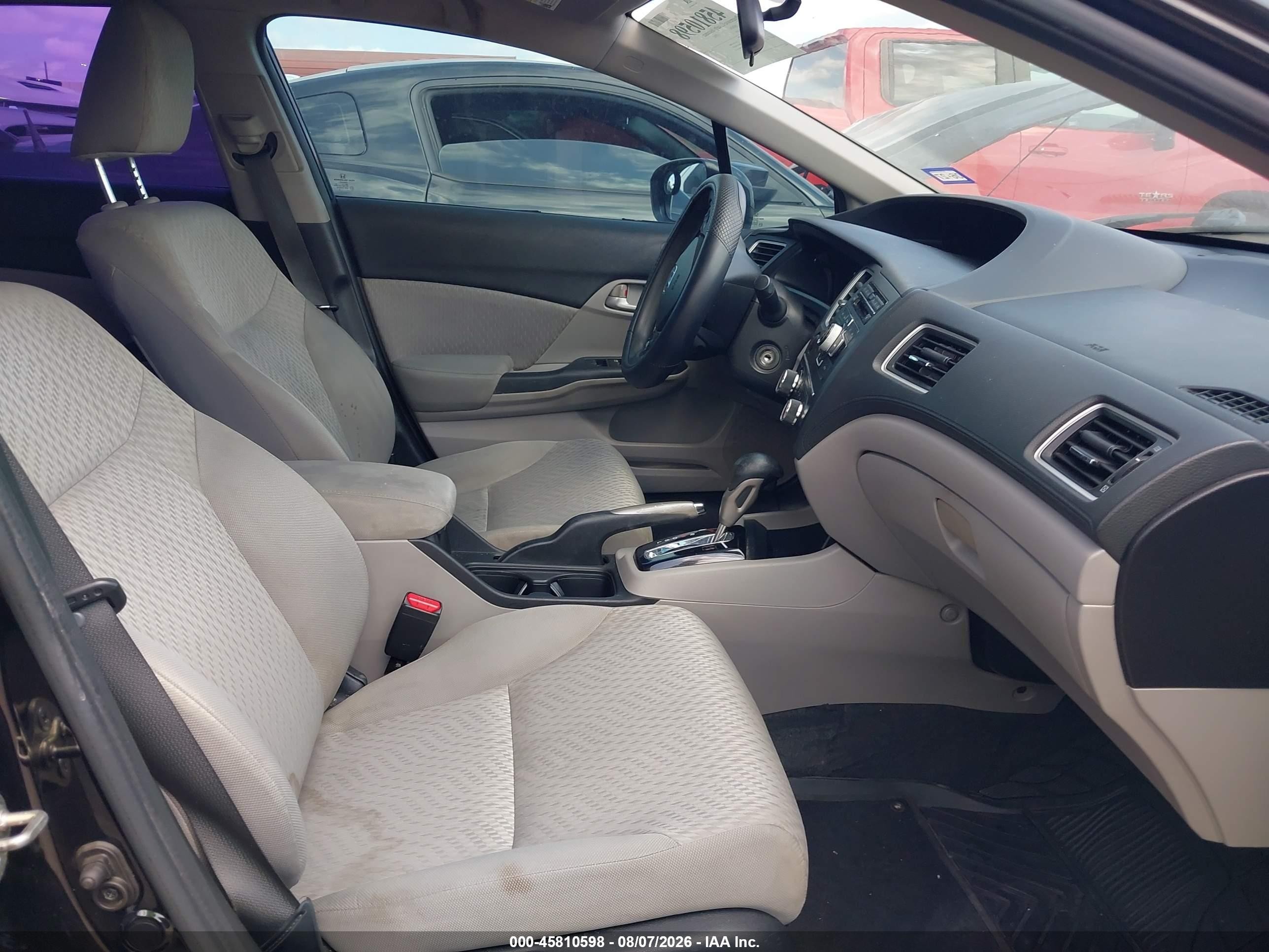 2015 Honda Civic Lx Black vin: 2HGFB2F51FH514819