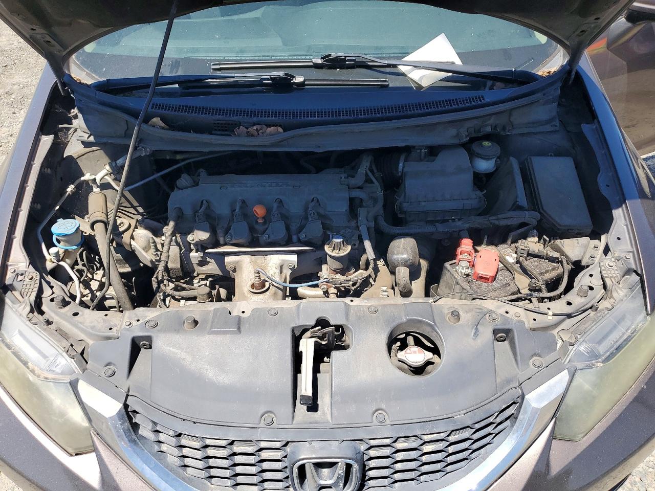 2015 Honda Civic Lx Серый vin: 2HGFB2F51FH519356