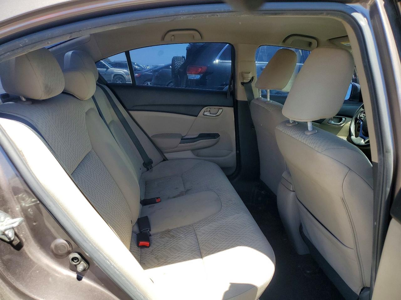 2015 Honda Civic Lx Серый vin: 2HGFB2F51FH519356