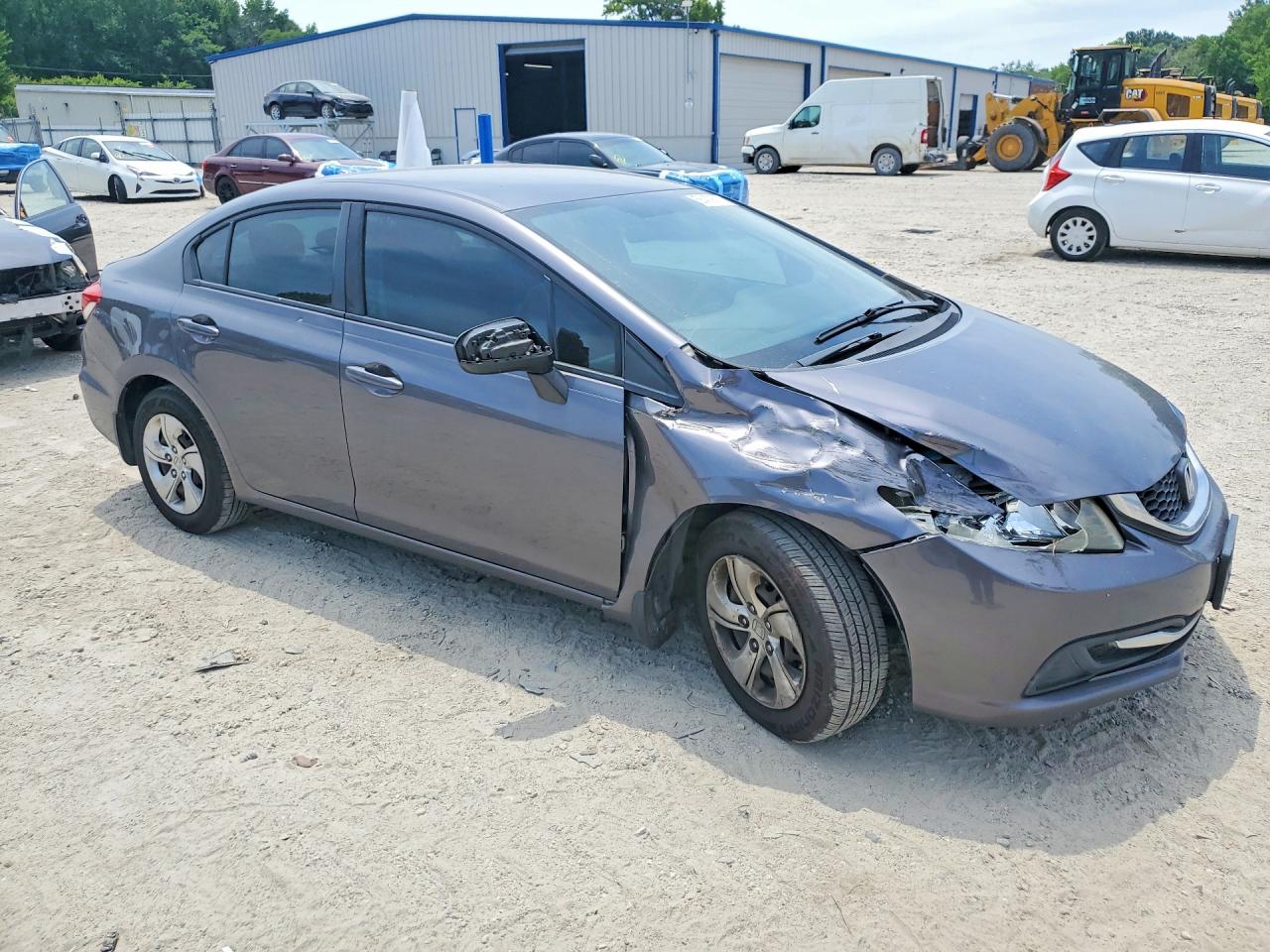 2015 Honda Civic Lx Charcoal vin: 2HGFB2F51FH525397