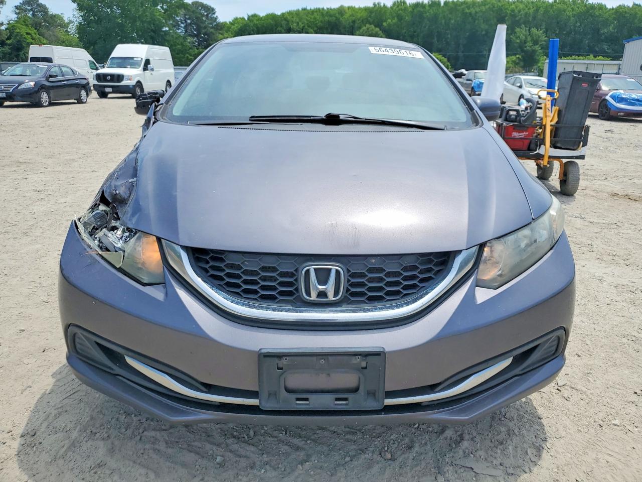 2015 Honda Civic Lx Charcoal vin: 2HGFB2F51FH525397
