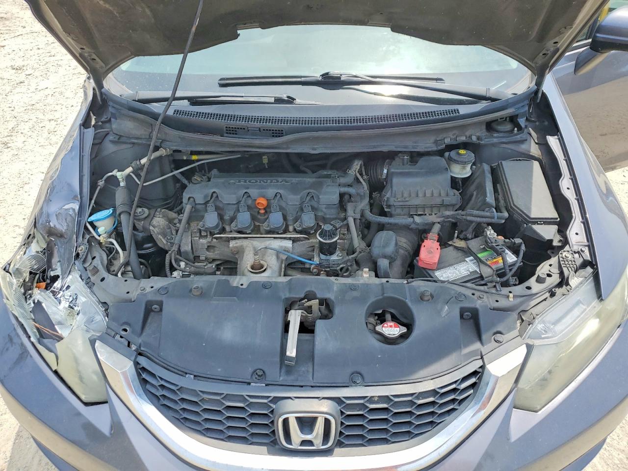 2015 Honda Civic Lx Charcoal vin: 2HGFB2F51FH525397